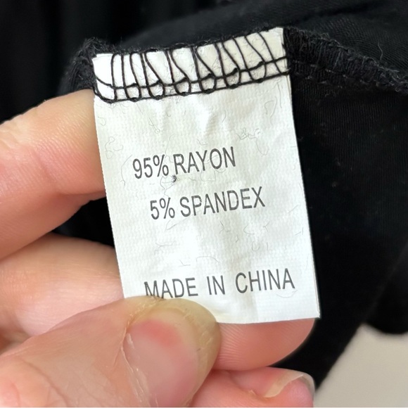 Tralilbee Chic Black Midi Dress Plus Size 3XL - Picture 6 of 8